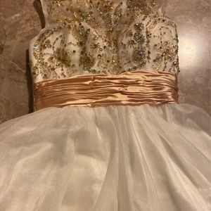 Gold Formal Dress